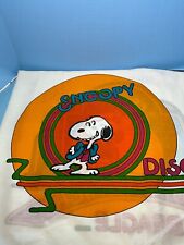 Vintage Disco Saturday Night Beagle Peanuts Standard Snoopy Pillowcase picture