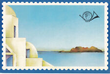 GREECE, 1987, THE ISLAND, MAXIMUM CARD, NO STAMP, PREPAID, MNH picture