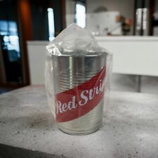 Red Stripe Jamaican Lager Beer Oval Galvanized Steel Cup New MAN CAVE picture