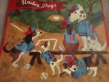 DACHSHUND - Under Dogs Baseball Reusable Recyclable Shopping Tote Bag NWT picture