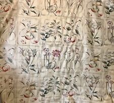 Vintage Asian Floral Fabric 55