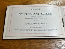 Antique Mount Pleasant Public School Souvenir, from teacher? 1900-1910s picture