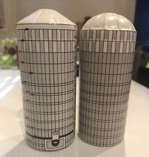 Vintage Madison Silo Company Salt and Pepper Shakers S&P Advertising Farm picture