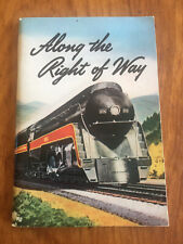 C1948 ALONG RIGHT OF WAY NORFOLK WESTERN RAILWAY BOOKLET ROUTES POCAHONTAS w/MAP picture