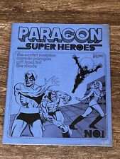 RARE Vintage 1973 PARAGON SUPER HEROES #1 Fanzine picture