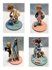 Vintage Bessie Pease Gutmann Porcelain Figurine 1992 and  1993 picture