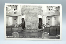 Timberline Lodge Main Lounge Government Camp Oregon Sawyers RPPC Postcard picture