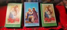 Vinatge 1981 Religious Christmas Cards Passionist Missionaries 12ct Per Box Lot picture