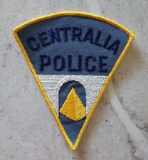Centralia Illinois Police patch new condition picture