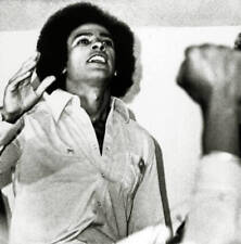 Huey P Newton who helped to form the Black Panther Movement 1970s OLD PHOTO picture