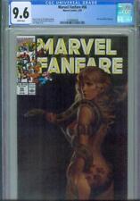 MARVEL FANFARE #56 CGC 9.6, 1991, SHANNA PAINTED COVER picture