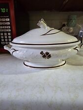 Vintage Anthony Shaw Tea Leaf Covered Tureen England picture