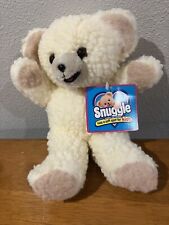 NWT Vintage Snuggle Teddy Bear 1997 Fabric Softener Mascot Plush Lever Brothers picture