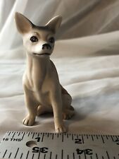 Miniature Chihuahua Vintage Porcelain Figurine picture