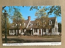 Postcard Williamsburg Virginia VA Josiah Chowning's Tavern Vintage PC picture