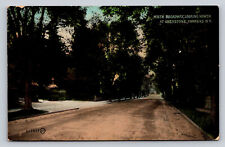 c1910 Dirt Road North Broadway Looking North Greystone Yonkers New York P788 picture