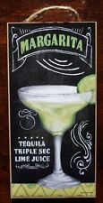 Margarita Cantina Tiki Beach Bar Sign Tequila Tropical Drink Kitchen Decor NEW	 picture