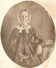 Plattsmouth Nebraska Territory Lady With Glasses Bible Portrait 1870s Photograph picture