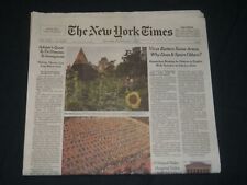 2020 MAY 4 NEW YORK TIMES - VIRUS BATTERS SOME AREAS. WHY DOES IT SPARE OTHERS? picture