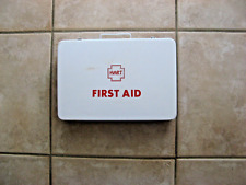 Vintage Hart First Aid Kit - Metal Wall Mount Box - Full picture