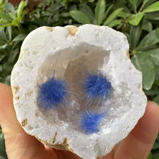 1pc  Natural Agate Geode Quartz Crystal Energy Mineral Specimen Reiki Decor picture