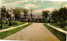 Vintage Postcard- THE COURT, GEORGIAN COURT, LAKEWOOD, N.J. picture