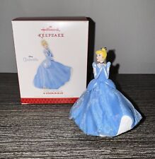 Hallmark Keepsake Ornament Disney Cinderella A Vision in Blue 2013 picture