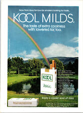 Vintage 1972 Kool Cigarettes The Taste Of Extra Coolness Print Advertisement picture