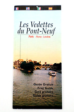 Les Vedettes du Pont-Neuf, Tour Guide of Locations Along the Seine River, Paris picture