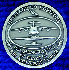 USAF 60th Anniversary 1947-2007 Air And Space Power Challenge Coin PT-3 picture