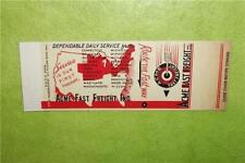 VINTAGE MATCHBOOK FLAT ACME FAST FREIGHT TRUCK TRUCKING DEPENDABLE DAILY SERVICE picture