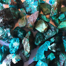 2000 Carat Lots of SMALL Chrysocolla & Turquoise Rough + a FREE faceted Gemstone picture