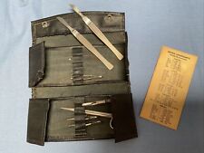 ANTIQUE ADAMS USA UsMEDICAL SMALL FIELD SURGICAL SURGEONS KIT   (007BC) picture