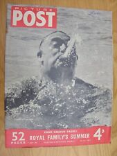 1951 PICTURE POST July 7 Tshekedi Khama Glyndebourne Sugar Ray Robinson Rommel picture