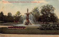 Philadelphia PA Pennsylvania Downtown Fairmount Park c1911 Vtg Postcard M5 picture