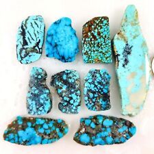 GS461 STUNNING LOT of high-grade Turquoise Rough mixed slabs 61.7 grams picture