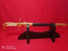 VTG rare 70's sword open letters, navy of MEXICO military college, WKC GERMANY picture