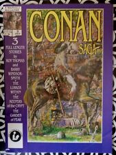 Conan Saga #6 - VF - 1987 - Marvel Comics - 3 Barry Windsor Smith Stories 🔥  picture