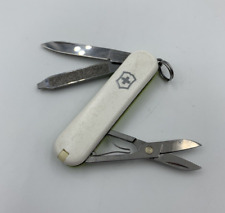 Victorinox Classic White & Stay Glow Scales Swiss Army Knife picture