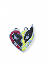 Deadpool Wolverine Necklace Pendant / Keychain, Sold As A Pair, 3d Printed picture