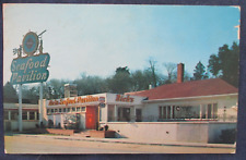 1955 Yorktown Virginia Nick's Seafood Pavilion Restaurant Postcard picture