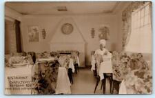 RPPC MEXICO CITY ~ Fred Hupfer RESTAURANT CHAPULTEPEC Interior  Postcard picture