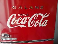 Coca-Cola decal sticker 15inch WHITE coke easily applied BUY 1 GET 2nd FREE picture