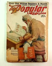 Popular Magazine Pulp Jan 7 1923 Vol. 66 #6 FR Low Grade picture