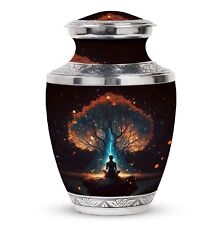 forest tree-generative-ai Large Burial Urns For Adults Size 10 Inch picture