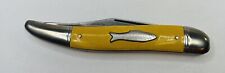 Vintage Imperial Providence RI Fishing Knife, With Scaler Yellow picture