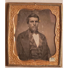 1/6th Plate Daguerreotype Of A Man picture