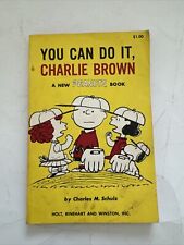 YOU CAN DO IT CHARLIE BROWN -  Charles Schultz. 1967 picture
