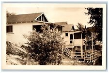 c1930's Drumkerry Cabins No. 3 & 4 Maine ME Unposted Vintage RPPC Photo Postcard picture
