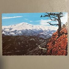 Vintage Postcard Pikes Peak Colorado elevation 14,110 by Kontinental Kards picture